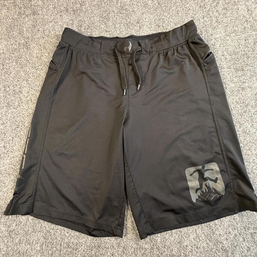Hylete Black Athletic Shorts Medium‎ Regular #1771